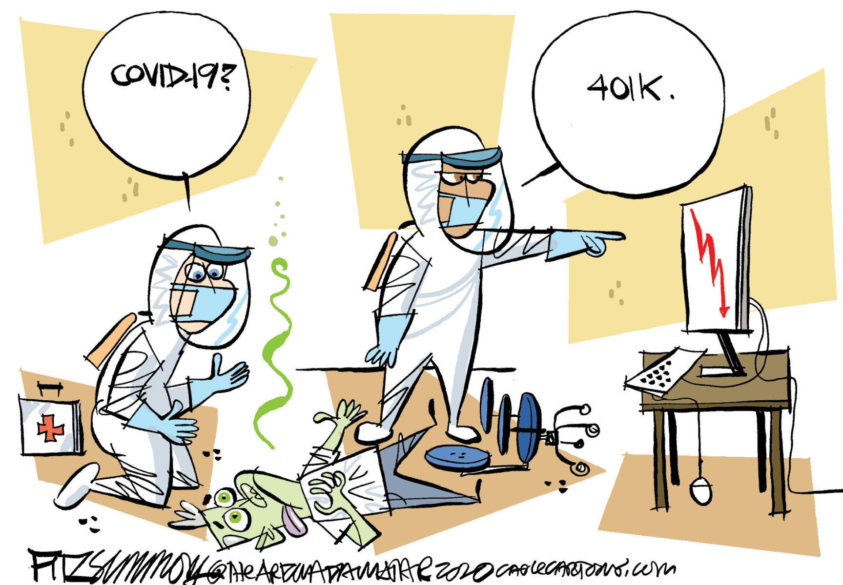 Daily Fitz Cartoon: Tragedy